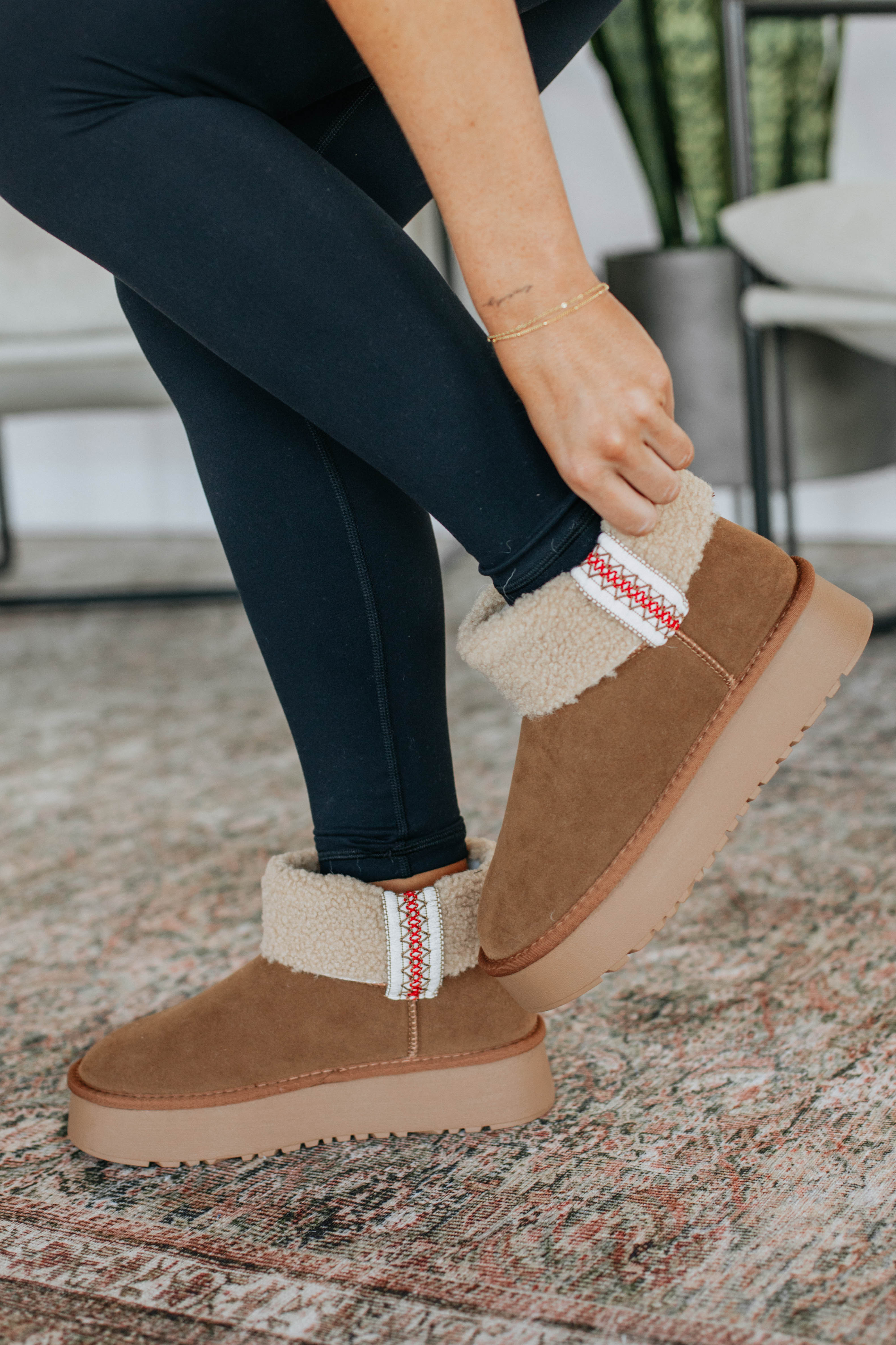 Baby It's Cold Outside Boots - Tan | Wild Oak Boutique