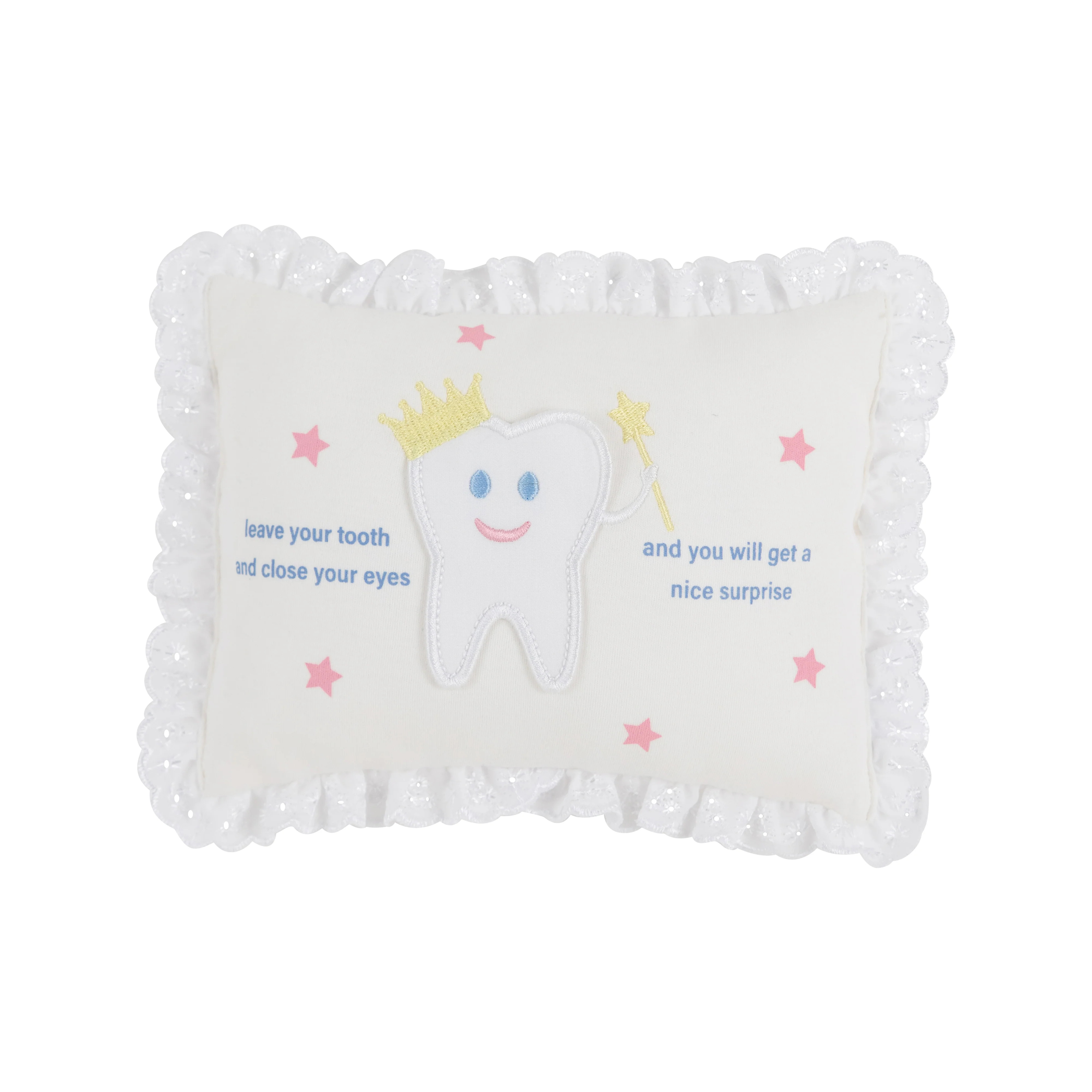 Fairy Exchange Pillow - Palmetto Pearl | The Beaufort Bonnet Company