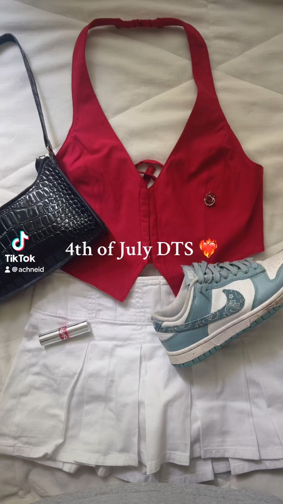 Fourth of July outfits, red white and blue going out tops, party outfits, foj, white skirt outfit, garage going out top, baby blue dunks, gold jewelry staples, usa top, white linen pants, mini skirt #fourthofjuly #4th #ootd 

#LTKParties #LTKSeasonal #LTKSummerSales