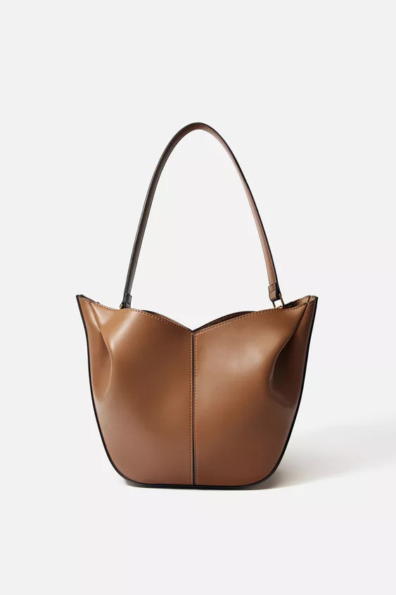 GATHERED TOTE BAG | Zara UK