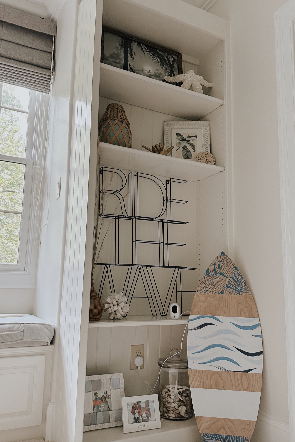 Surf/Ocean inspired built-in decor for kids bedroom!! 

#LTKstyletip #LTKhome #LTKkids