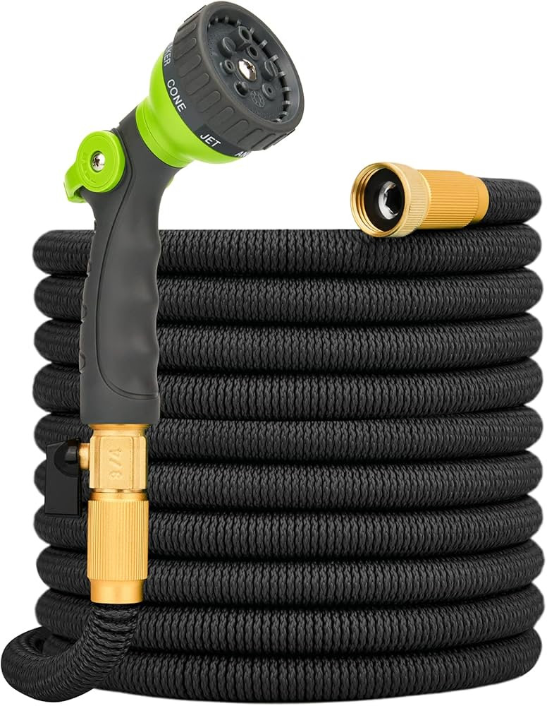 Bluebala Expandable Garden Hose - Expanding and Flexible Water Hose with Fabric, 8-Function Spray... | Amazon (US)