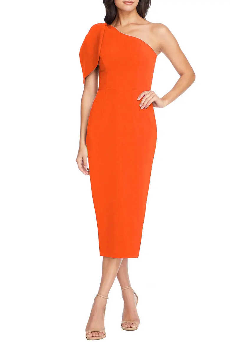 Tiffany One-Shoulder Midi Dress | Nordstrom