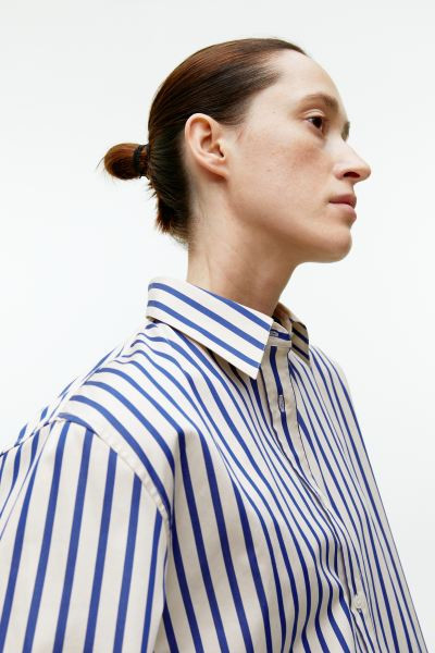 Legeres Popeline-Hemd | H&M (DE, AT, CH, NL, FI)