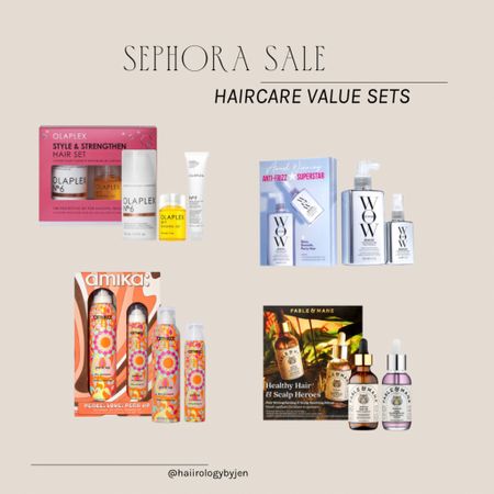 My Sephora haircare value sets must haves! Hair, Sephora sale, gift guide, beauty, dry shampoo, Olaplex. 

#LTKHoliday #LTKbeauty