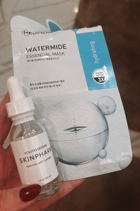 Nighttime skincare routine on Sunday: 
Skin Pharm Youth Serum 
Mediheal hydration face mask 

Korean skincare is top notch and this is a great Amazon skincare find. I use it with youth serum for lots of hydration!!! 

#LTKfindsunder50 #LTKbeauty #LTKfindsunder100