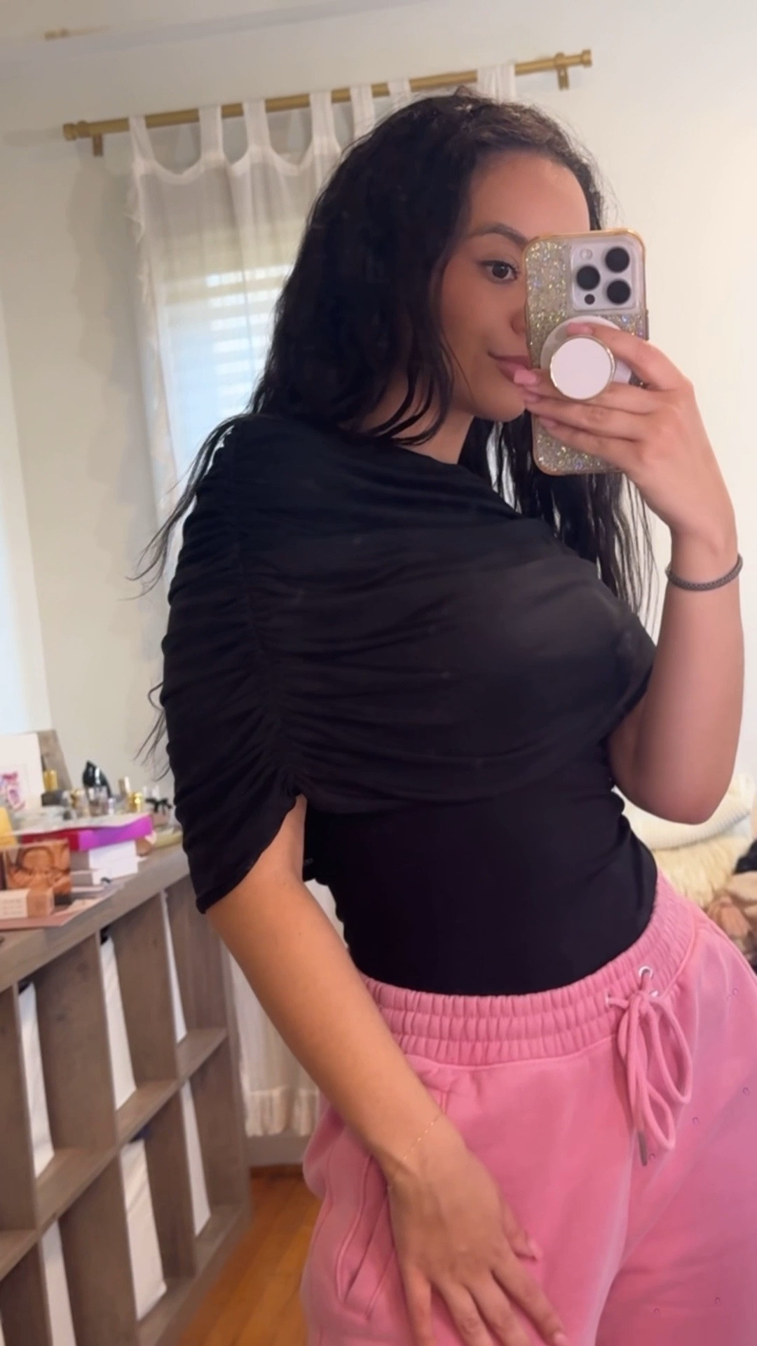 Quick try on- Love this draped cape top! So elegant and timeless. Can’t wait to style. Wearing a size XS!

#LTKstorytime #LTKootd #LTKdayinmylife