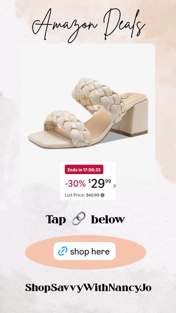 ‼️SALE ALERT ‼️ 

Cute braided sandals in a variety of colors  

#LTKSaleAlert #LTKOver40 #LTKSeasonal
