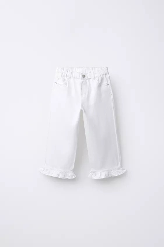 CULOTTES WITH RUFFLES | Zara UK