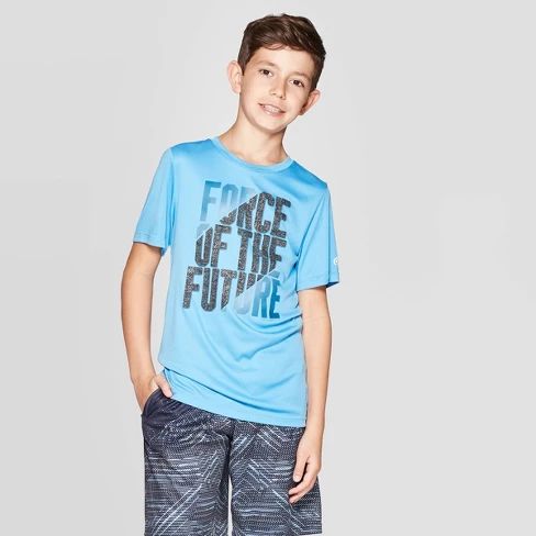 Boys' Graphic Tech T-Shirt Force of the Future - C9 Champion® Blue | Target