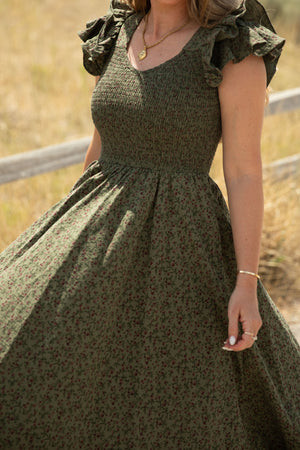 Mini Hattie Dress in Woodland Floral | Ivy City Co
