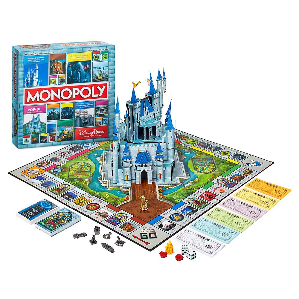 Disney Parks Theme Park Edition Monopoly Game | Disney Store