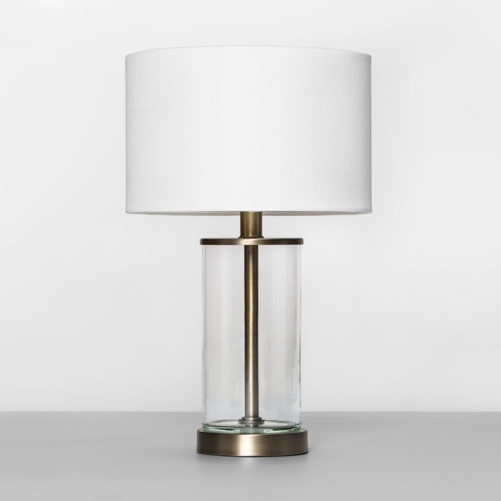 Fillable Accent with USB Table Lamp Brass - Project 62 | Target