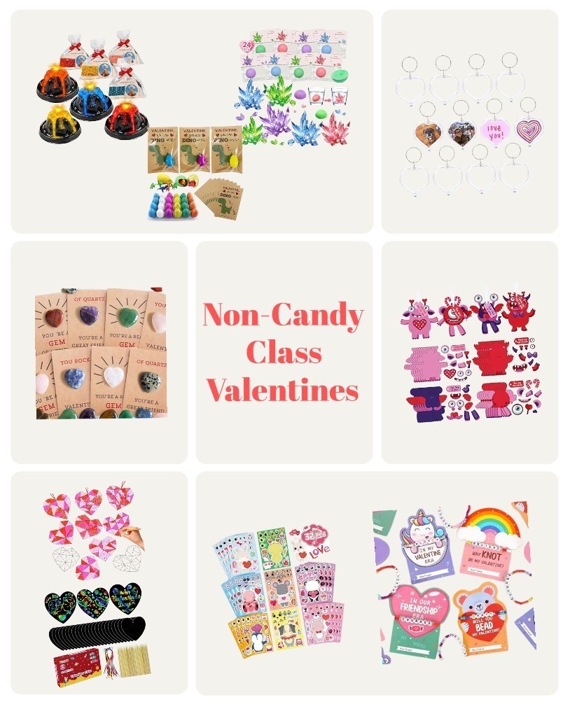 If you aren’t allowed to bring food/candy or just want something a little different, here are some really fun non-candy class Valentines.

#LTKSeasonal #LTKKids