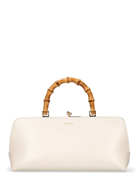 Sm goji leather top handle bag - Jil Sander - Women | Luisaviaroma | Luisaviaroma