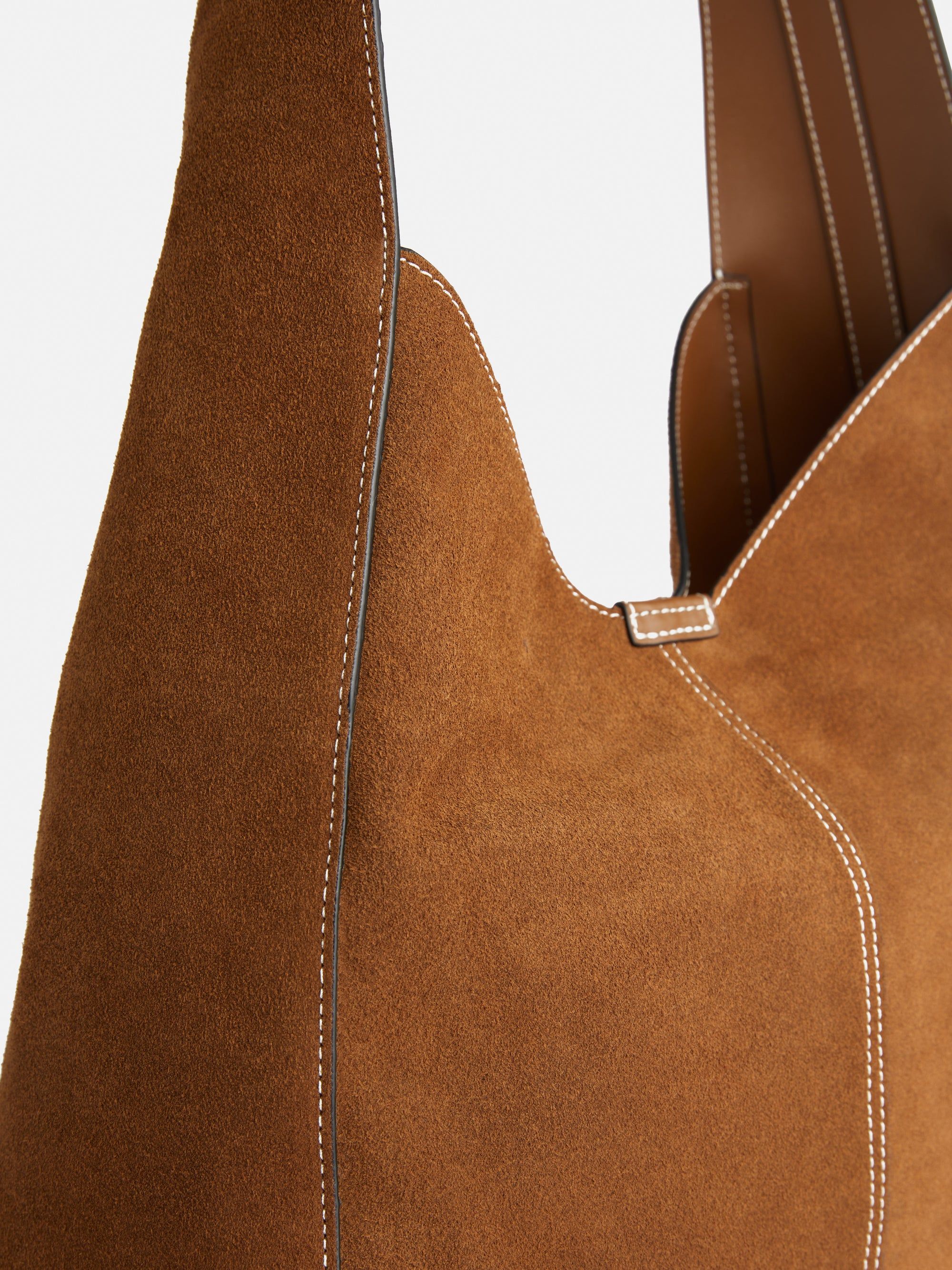 Heckfield Suede Tote | Tan | Jigsaw (UK)