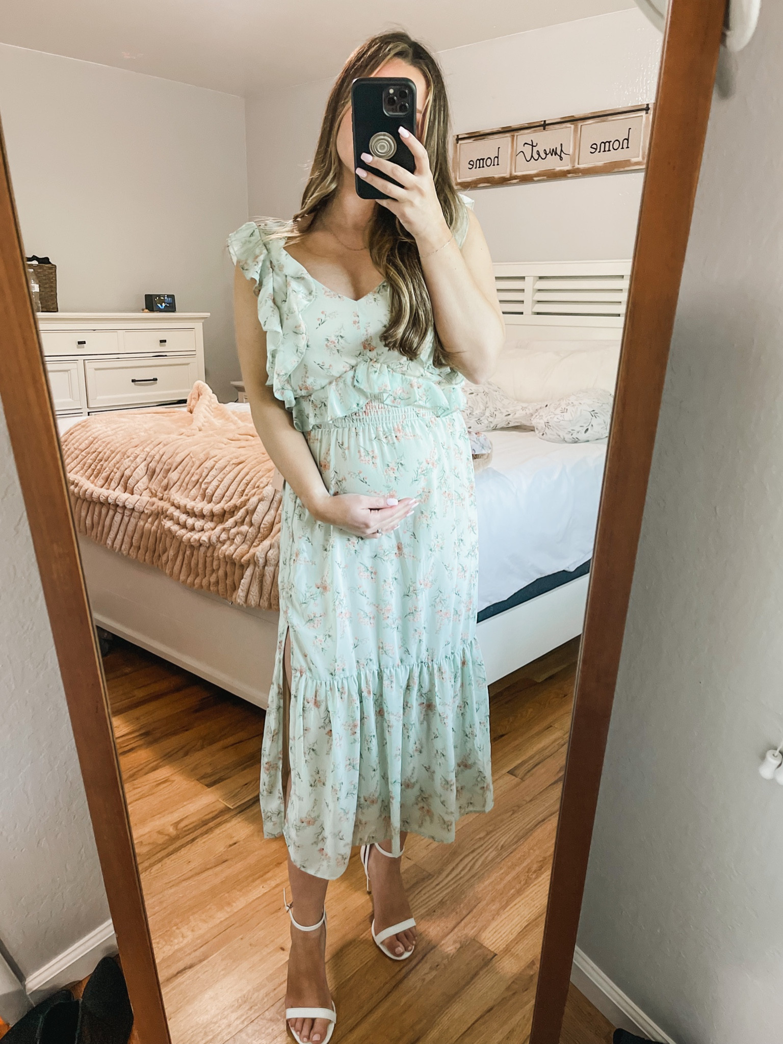 Spring bump friendly dress. Spring wedding guest dress. On sale now!

#LTKwedding #LTKbump #LTKunder50