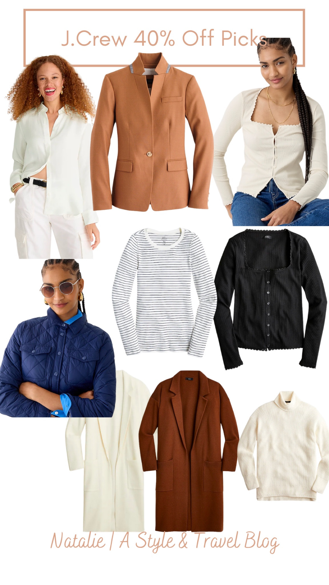 Use code SHOPFALL for up to 50% off! 

Shacket, blazer, coat blazer, sweater coat, button down, work wear, business casual, fall fashion

#LTKsalealert #LTKSeasonal
