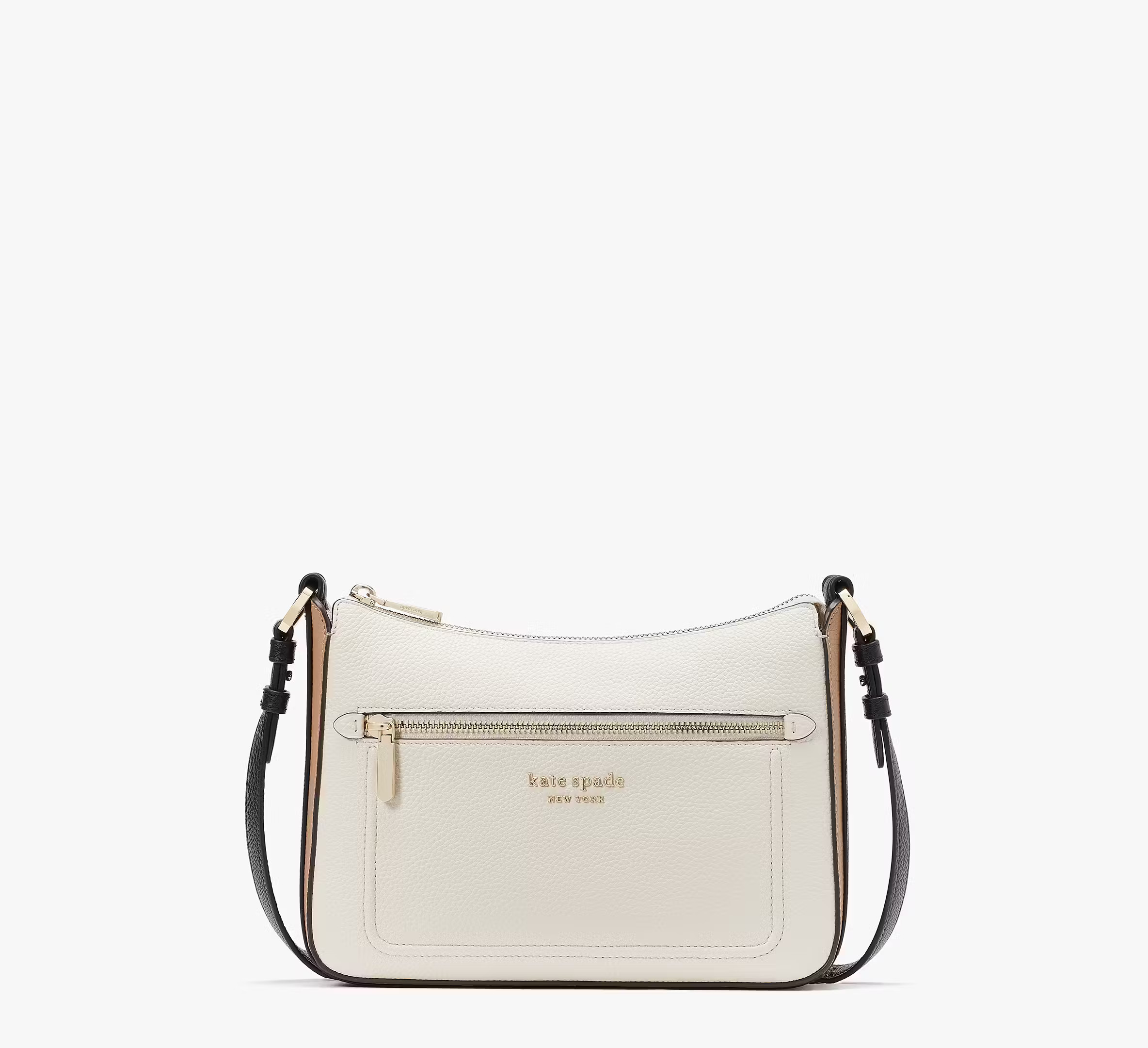 Kate Spade Hudson Colorblocked Medium Crossbody, Parchment | Kate Spade (US)
