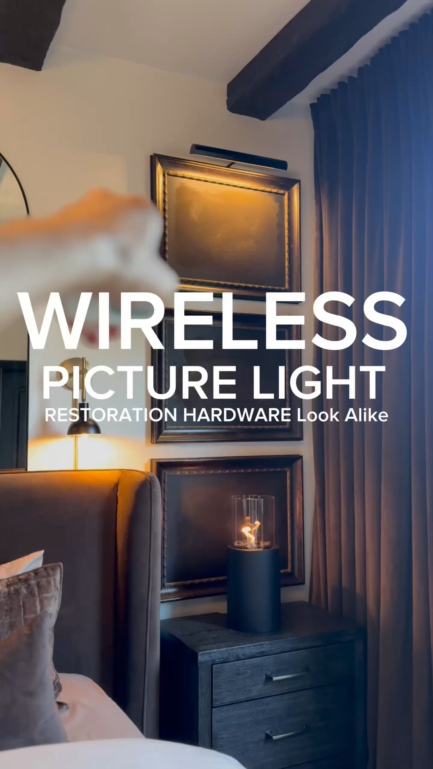 Bringing my art to life with this sleek, wireless picture light - channeling that RH elegance to it. 🎨

Restoration Hardware | Interior Design | Picture Light Inspo 

#homedecor #picturelight #picturelightinspo #rh #interiordesign #artwork #designinspo 

#LTKHome #LTKFindsUnder100 #LTKFindsUnder50