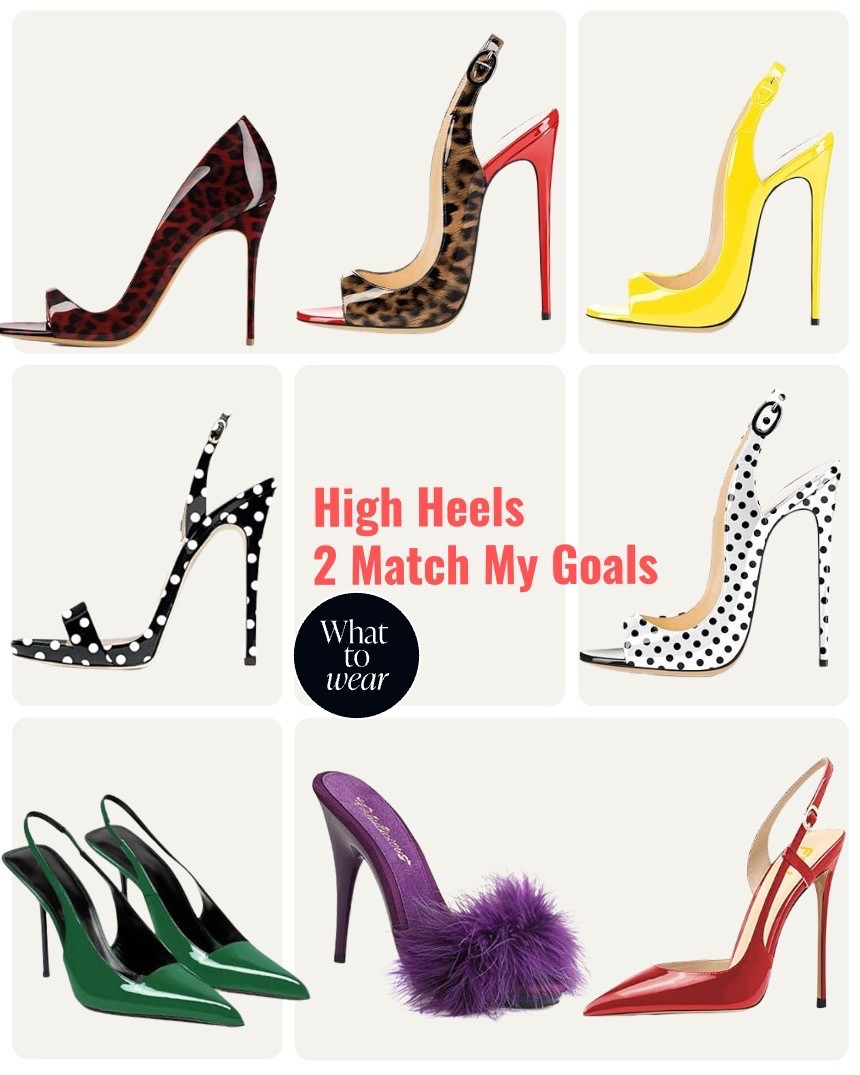 High Heels 👠 
High Goals...

#LTKWatchNow #LTKShoeCrush #LTKStyleTip