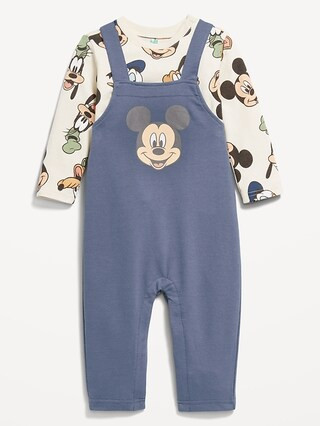 Disney© Long-Sleeve T-Shirt and Overalls Set for Baby | Old Navy (US)