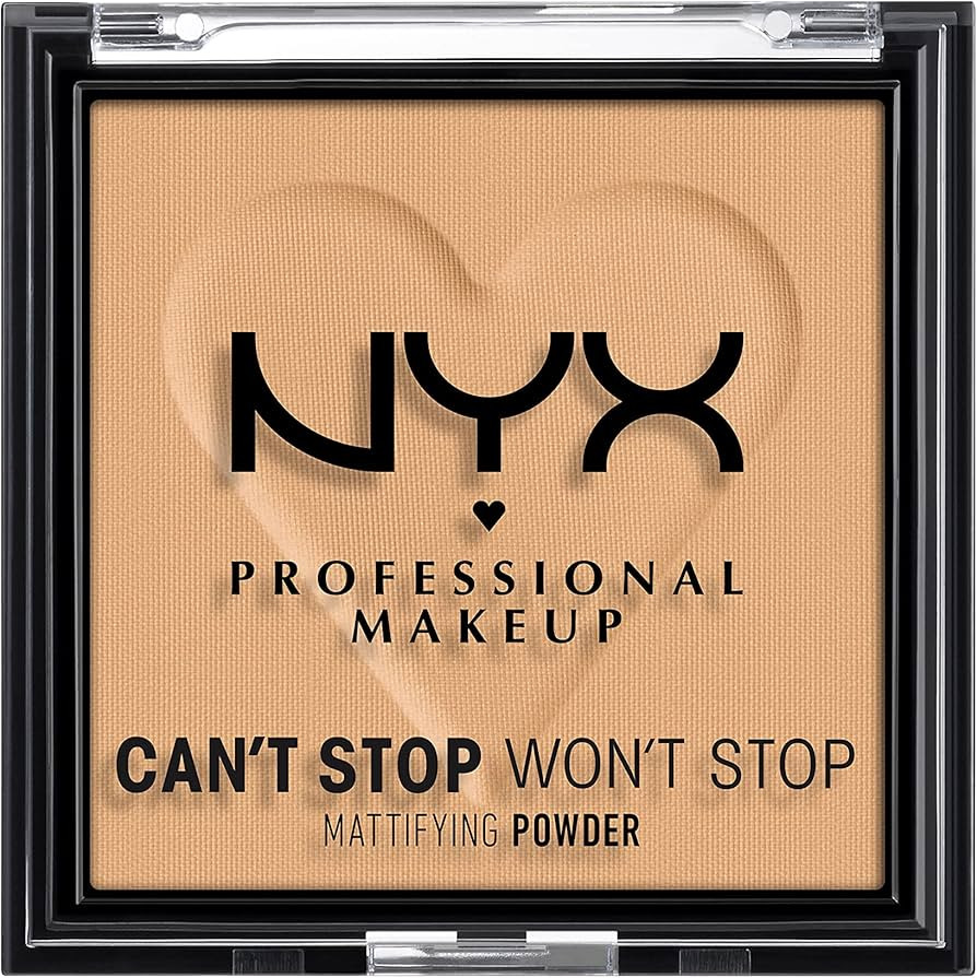 NYX Professional Makeup Poudre Matifiante Can't Stop Won't Stop Golden | Amazon (FR)