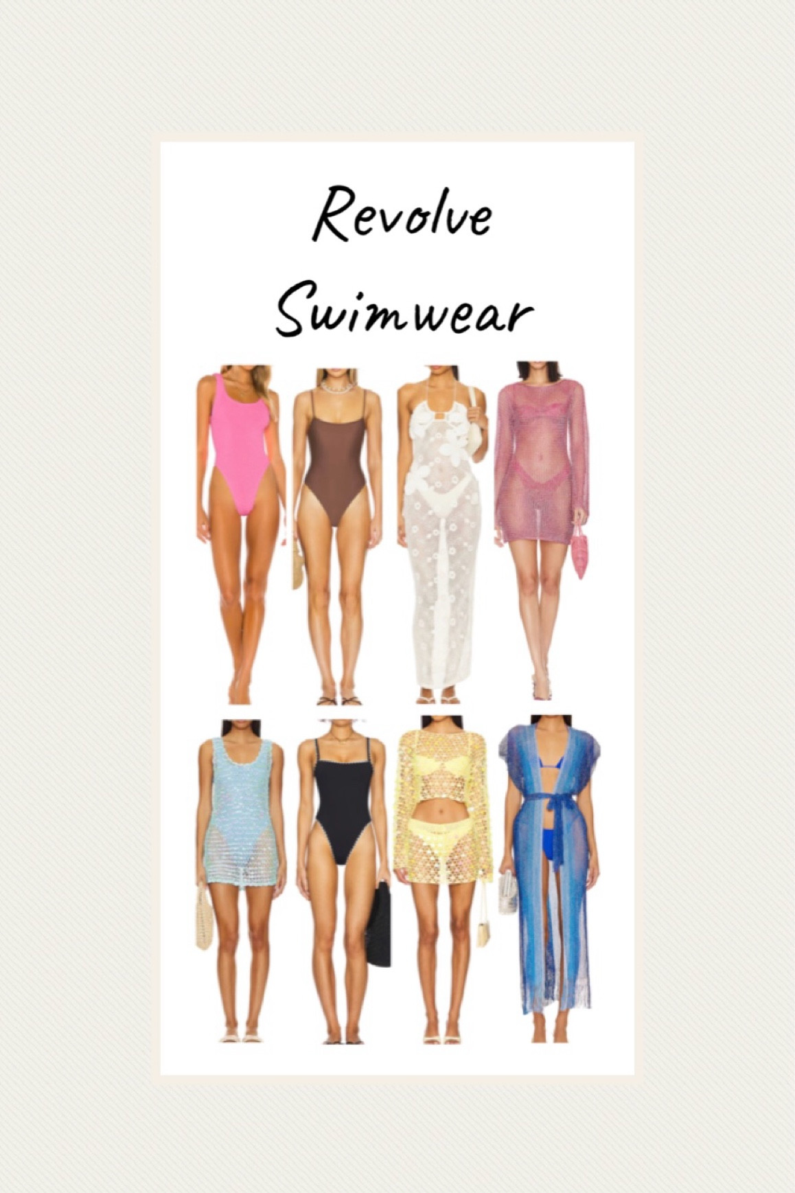 Gorgeous swimwear and coverups from Revolve 👙



#LTKTravel #LTKSwim