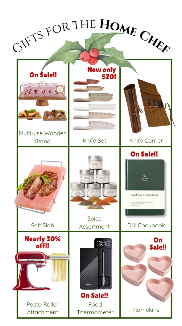 Gifts to please any home chef!! Plenty of options to choose from, tons of them on sale!! 

 #LTKGiftGuide #LTKHoliday #LTKSaleAlert