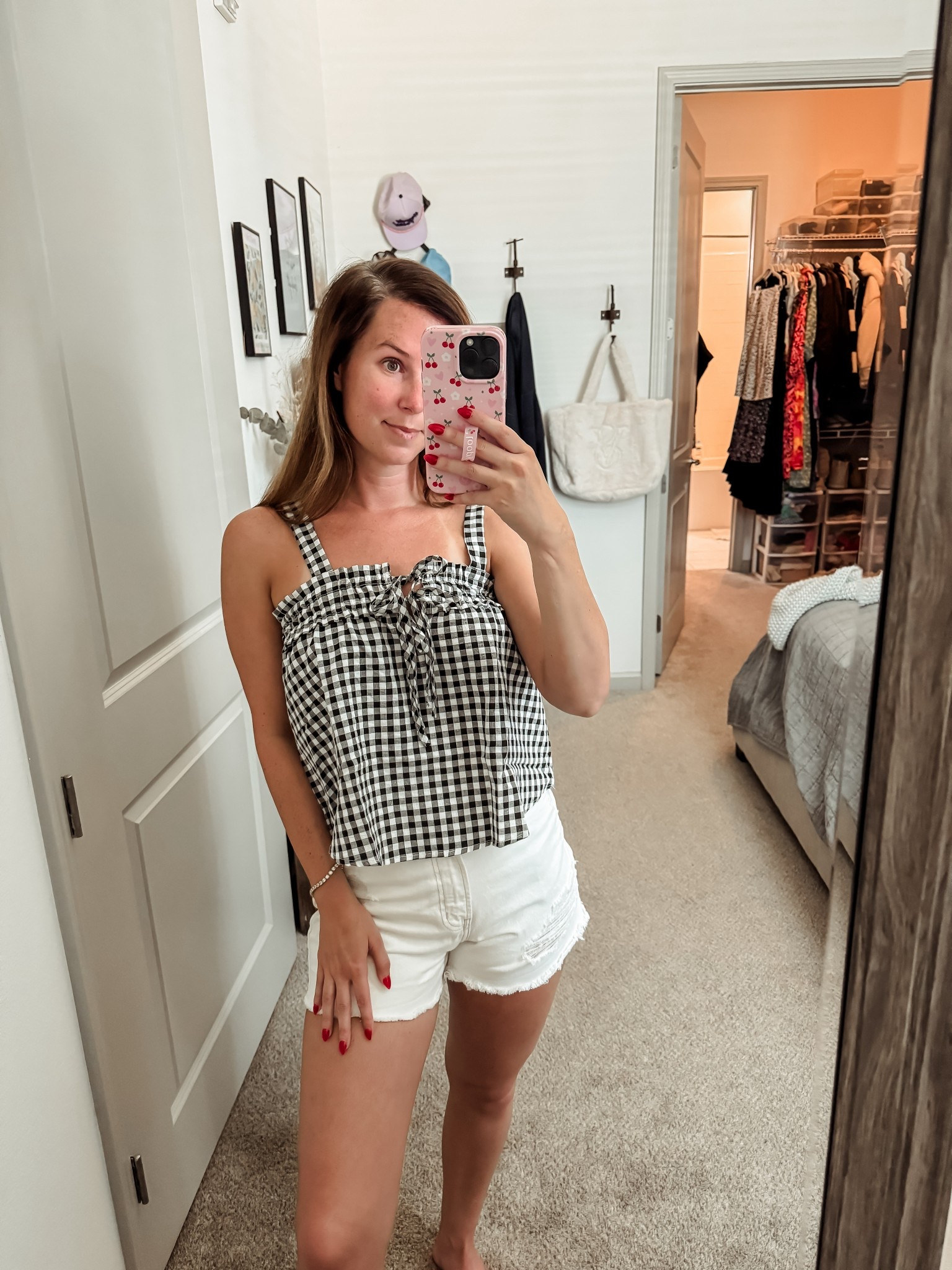 Gingham top // under $20 // Amazon // Amazon finds // summer finds // travel // beach // vacation // what to buy on Amazon // denim shorts // Abercrombie

#LTKSummerEdit #LTKSaleAlert #LTKTravel