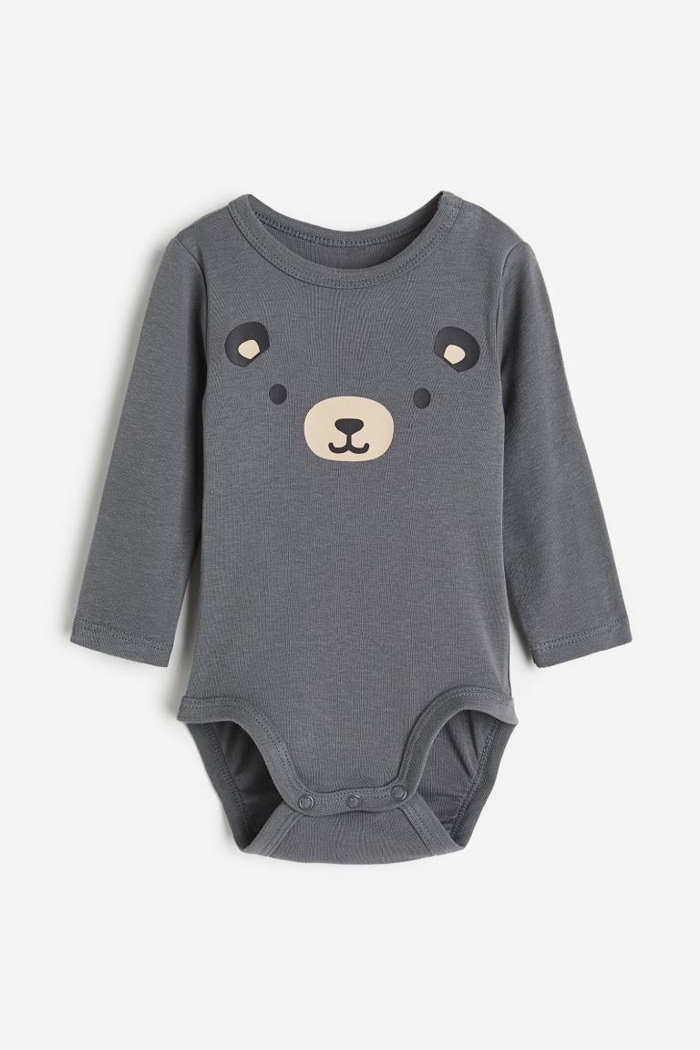 Long-sleeved bodysuit | H&M (UK, MY, IN, SG, PH, TW, HK)