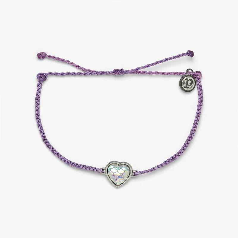 Mermaid Heart Charm Bracelet | Pura Vida Bracelets