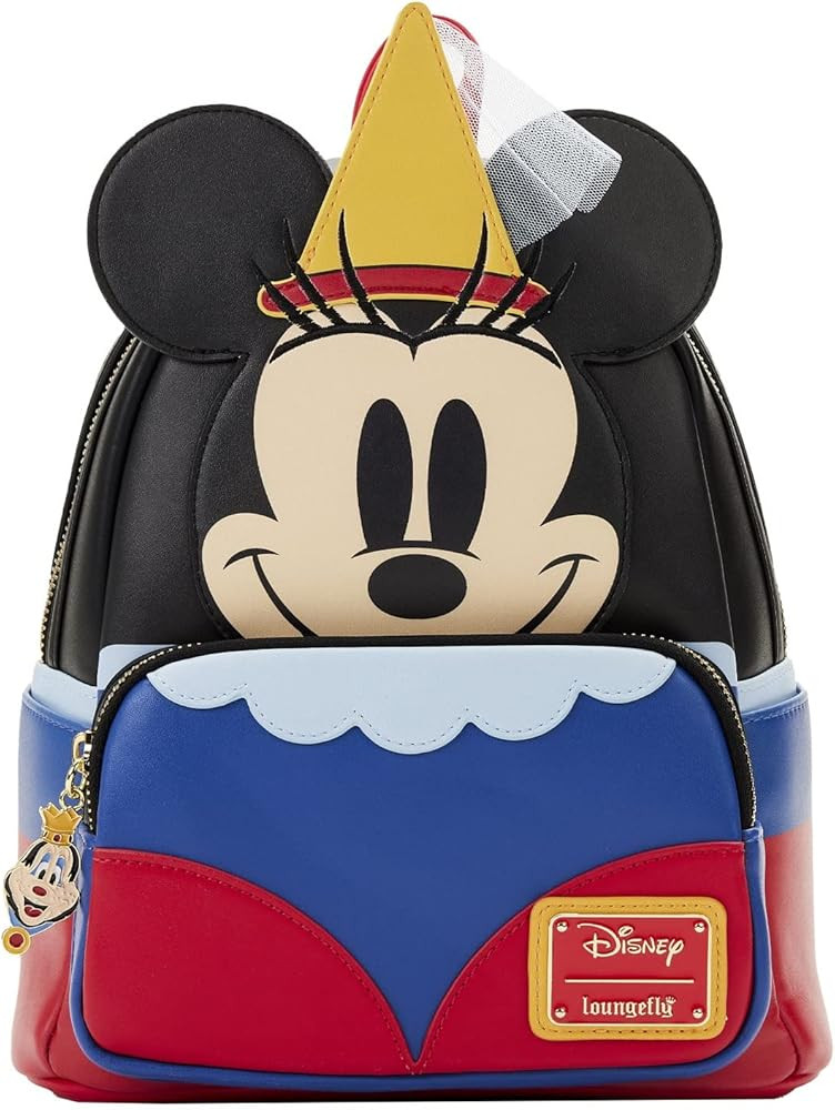 Loungefly Disney Brave Little Tailor Minnie Cosplay Double Strap Shoulder Bag Purse | Amazon (US)