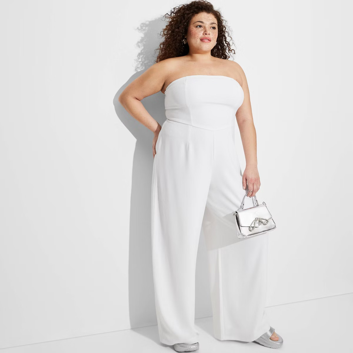 Women's Wide Leg Tube Jumpsuit - Wild Fable™ | Target