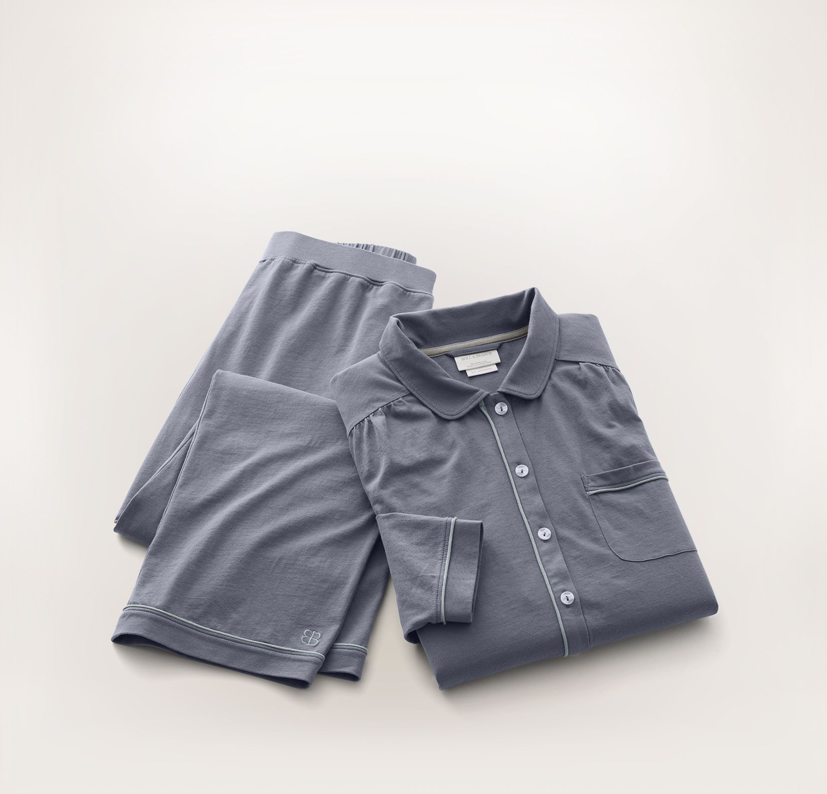 Soft Knit Long Sleeve & Pants Pajama Set | Boll & Branch