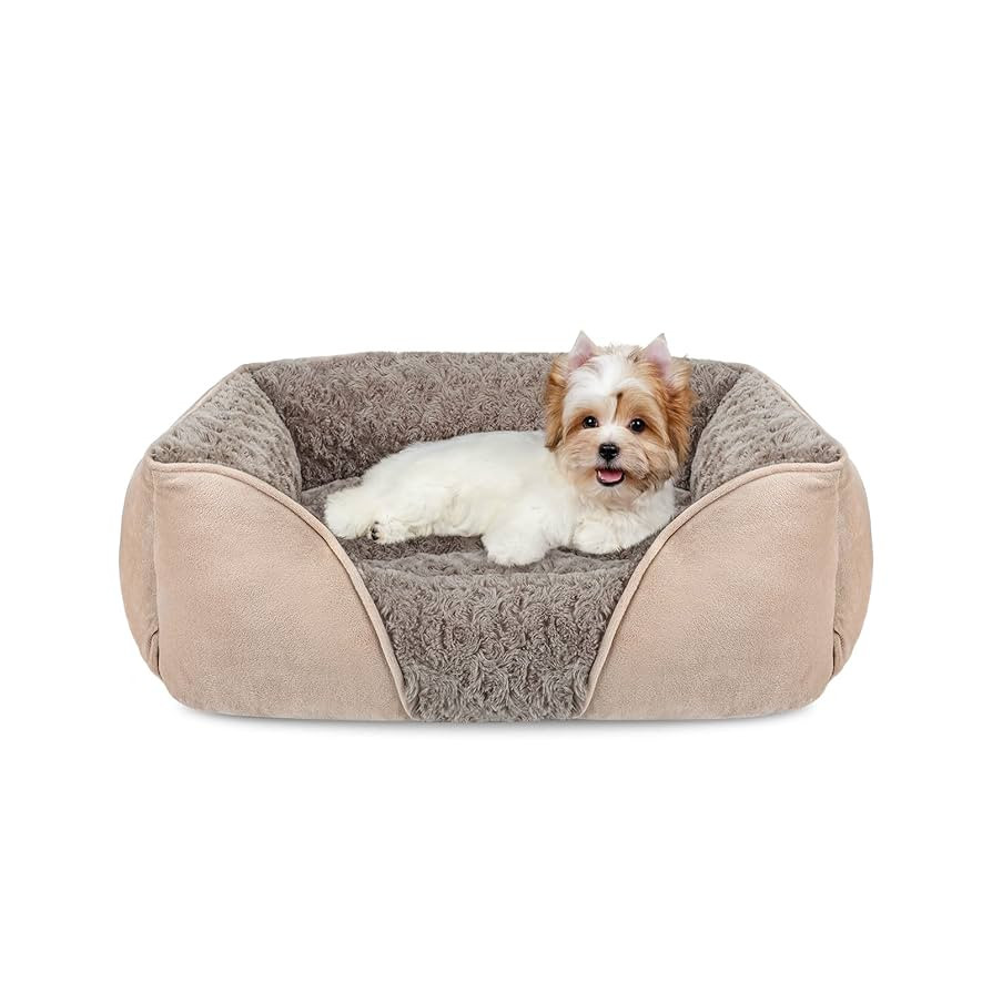 INVENHO Small Dog Bed for Medium to Large Dogs - Rectangle, Orthopedic, Soft, Calming, Durable Pe... | Amazon (US)