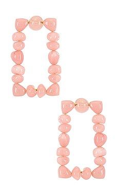 Cult Gaia Dita Earrings in Pink from Revolve.com | Revolve Clothing (Global)