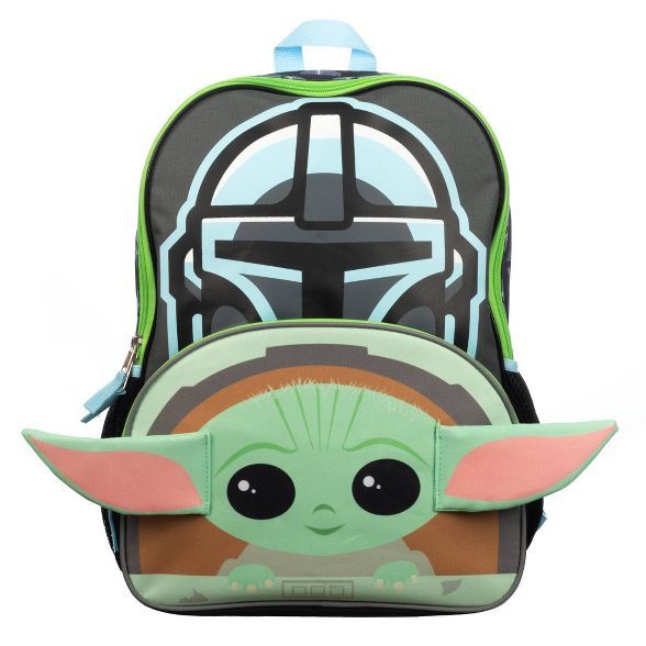 Star Wars The Mandalorian Baby Yoda 16" Kids' Backpack | Target