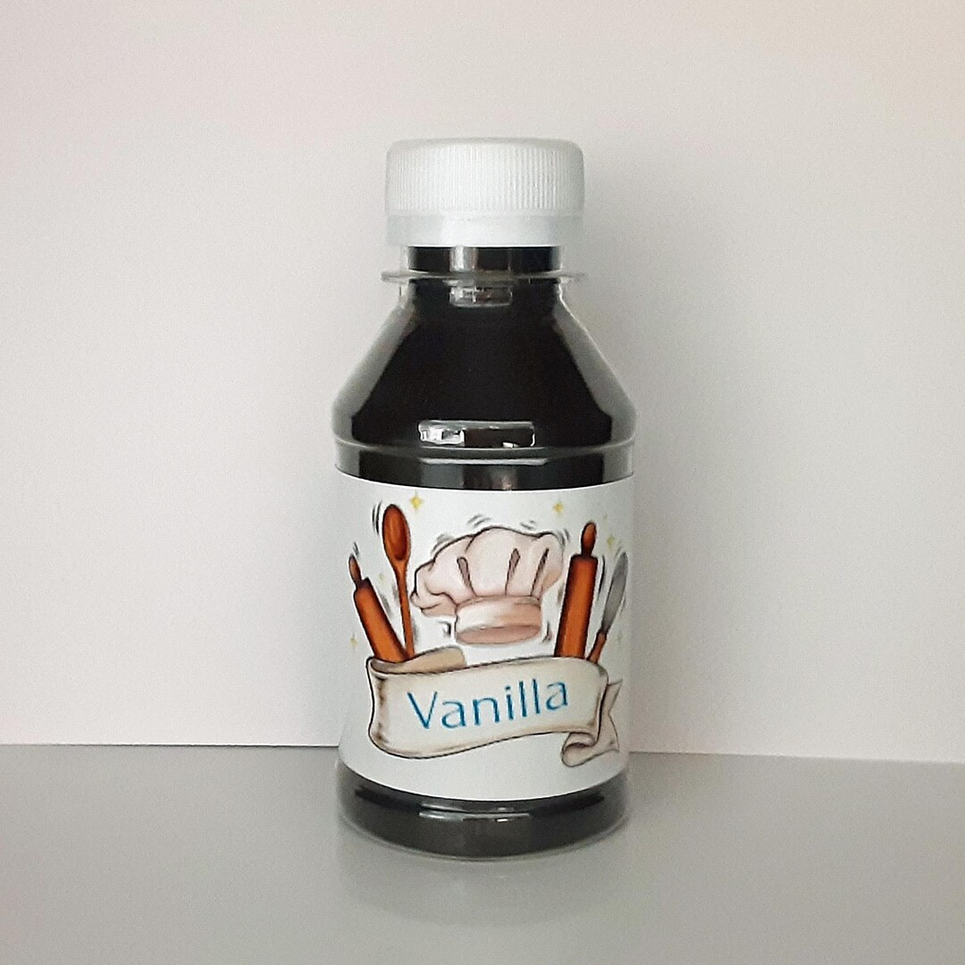 Pretend Vanilla Bottle Toy Food, Pretend Food for Play Kitchen Grocery Stores Restaurants, Presch... | Etsy (US)