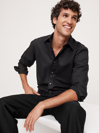 Standard Wrinkle-Resistant Dress Shirt | Banana Republic (US)