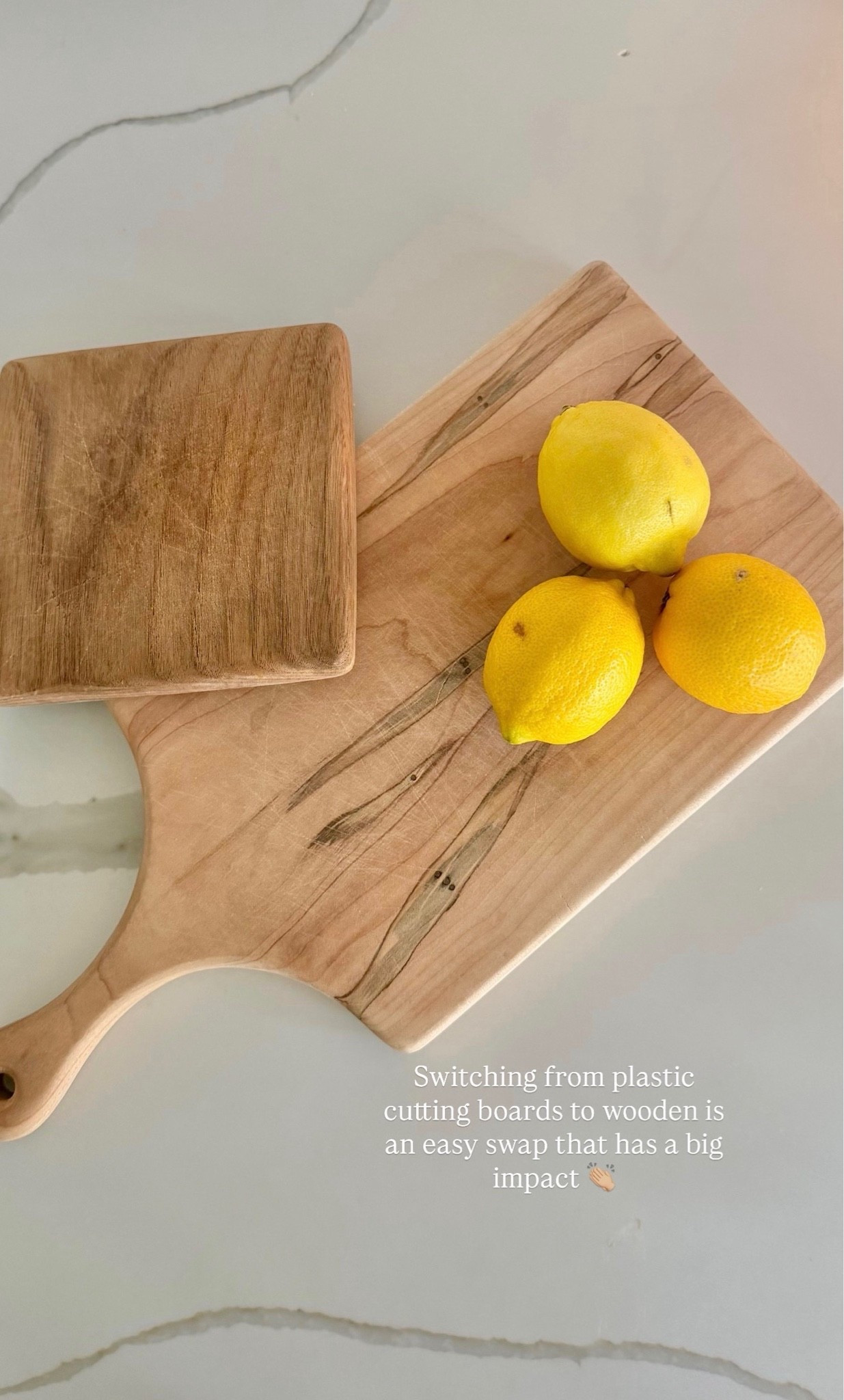 If you’re looking for some Lo Tox , swaps for your kitchen, cutting boards are a great swap! These wood ones are so much better for you than plastic.
￼

#LTKmomlife #LTKHome #LTKselfcare