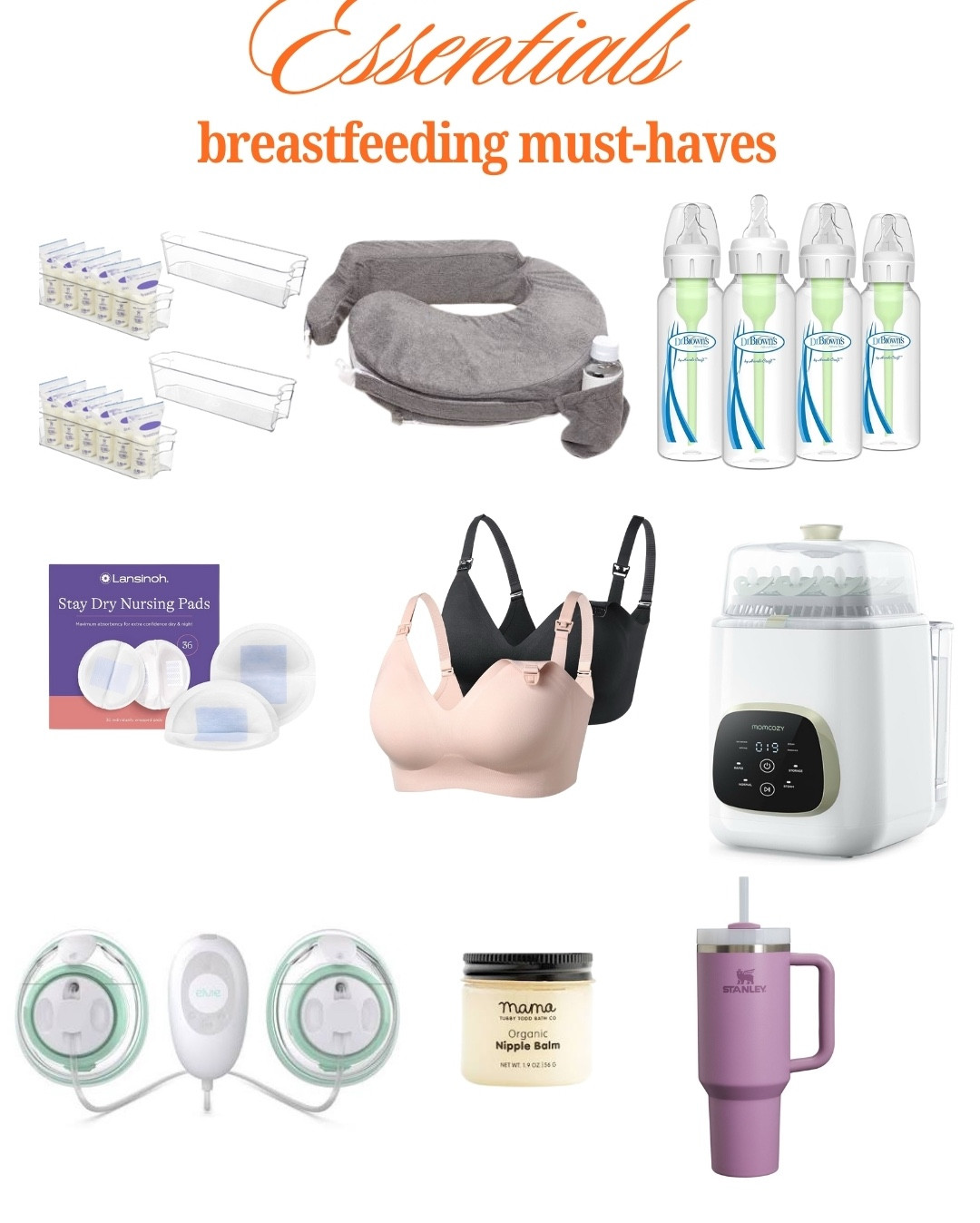 Breastfeeding must haves 

#LTKmomlife #LTKmorningroutine #LTKBaby