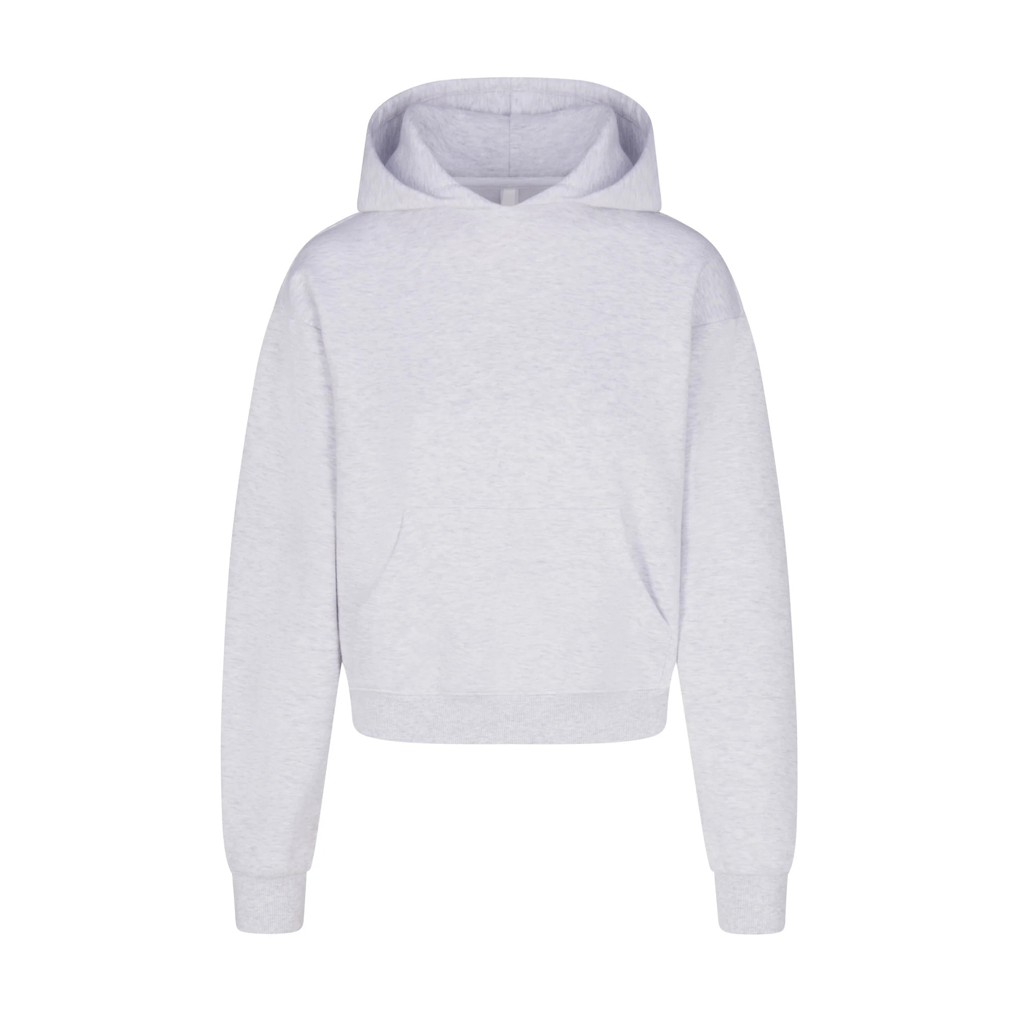 SKIMS Classic Hoodie | Grey | XS | Cotton Fleece | SKIMS (US)