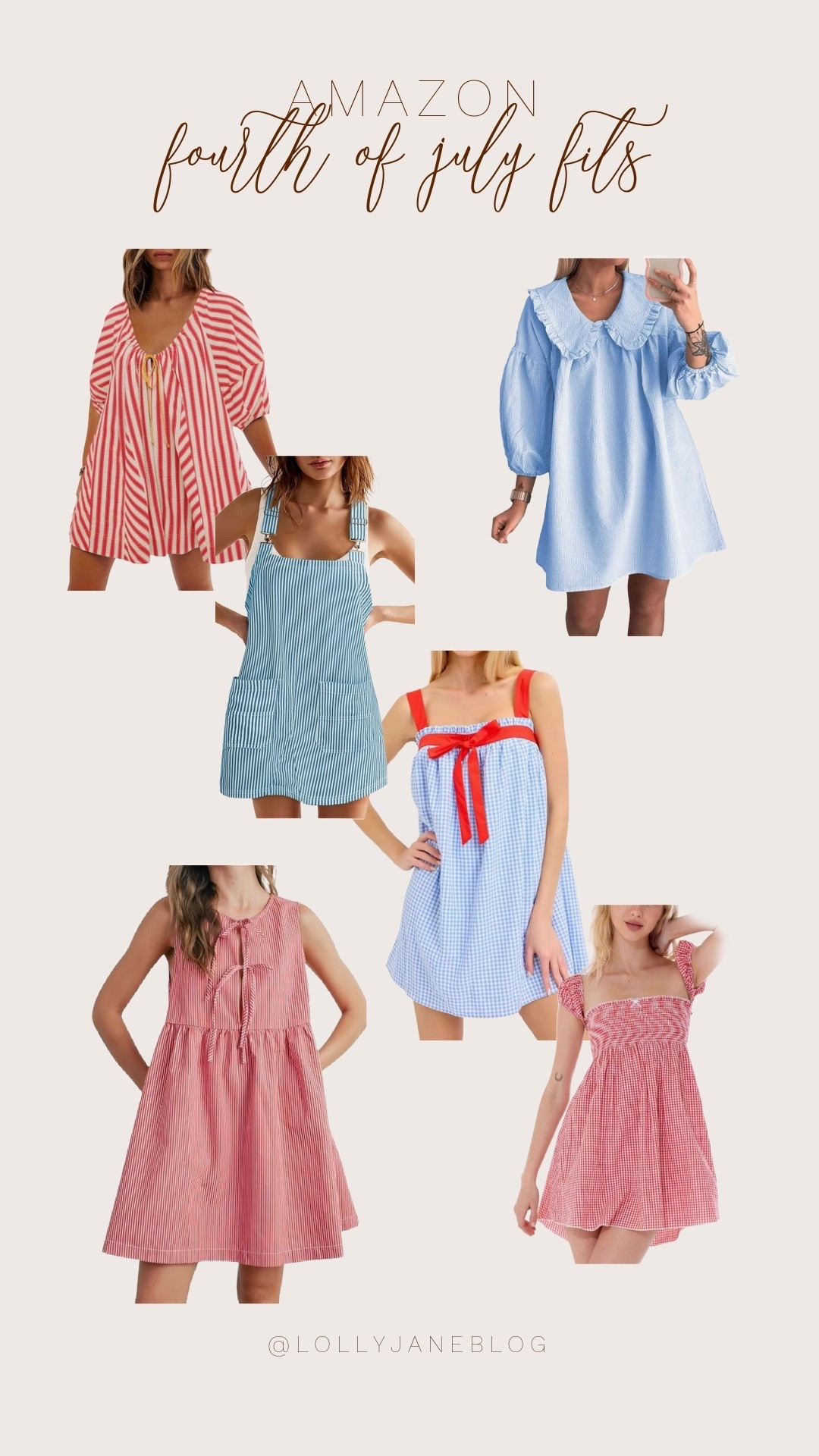 Fourth of July, but make it trendy 🇺🇸✨

If youre a fan of gingham, these Amazon finds are for you. Think unique, on-trend pieces that bring the red, white, and wow—from statement sets and flirty dresses to cool-girl tanks and denim with a twist. Perfect for BBQs, fireworks, and everything in between. You’ll be the best-dressed at the party—no sparklers required.

#FourthOfJulyFits #AmazonFashion #HolidayStyle #TrendyLooks #LTKStyle #AmericanaVibes #OutfitInspo #SummerStyle



#LTKStyleTip #LTKSeasonal #LTKParties