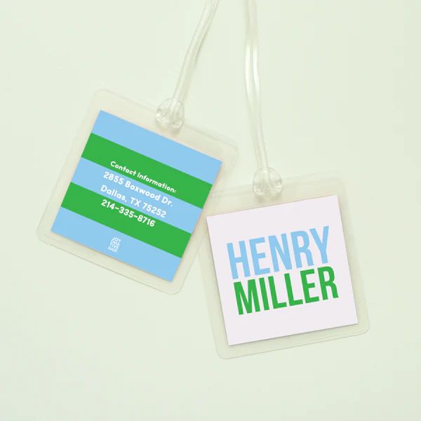 Personalized Bag Tag | Joy Creative Shop