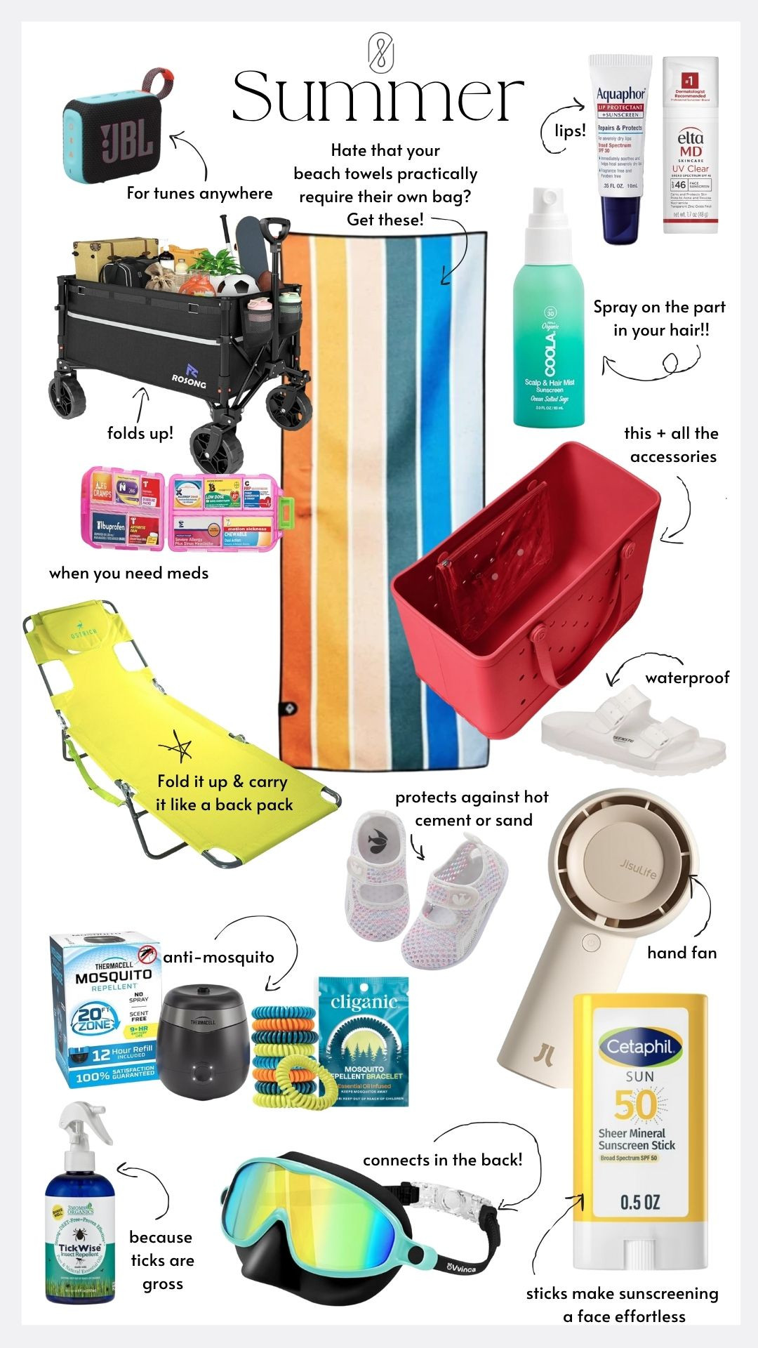 SUMMER!!!!! 90 degrees is coming. Pool days, beach trips, and bon fires are coming. Be ready with this list of must haves to survive the summer. There's that dang Bogg bag again. We hate that we love it so much.  

 #LTKSummerEdit #LTKSeasonal #LTKSwim