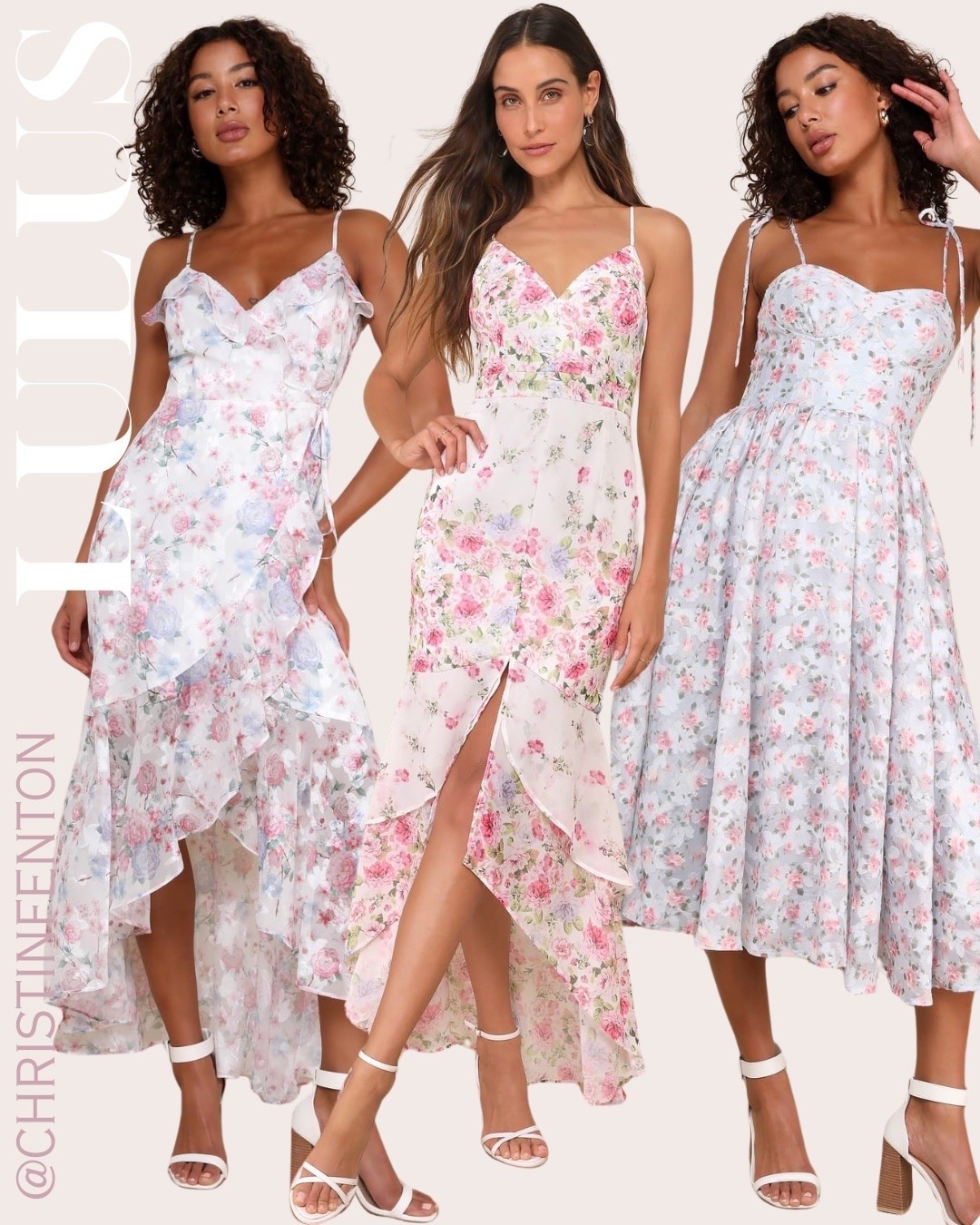 Lulus summer dresses, wedding guest dress, maxi dresses, midi dress, mini dress, anniversary dress, engagement photoshoot dress, bridesmaid dress, celebration dress, baby shower dress, maid of honor dress, mother of the bride dress, cocktail party dress, engagement dinner dress, honeymoon dress, floral dress, satin dress, formal dress  @shop.ltk #liketkit #lulusdresses #lulus #lovelulus 🥰 Thanks for being here & shopping with me! 🤍 Xo Christin

#LTKdayinmylife #LTKBeauty #LTKWedding