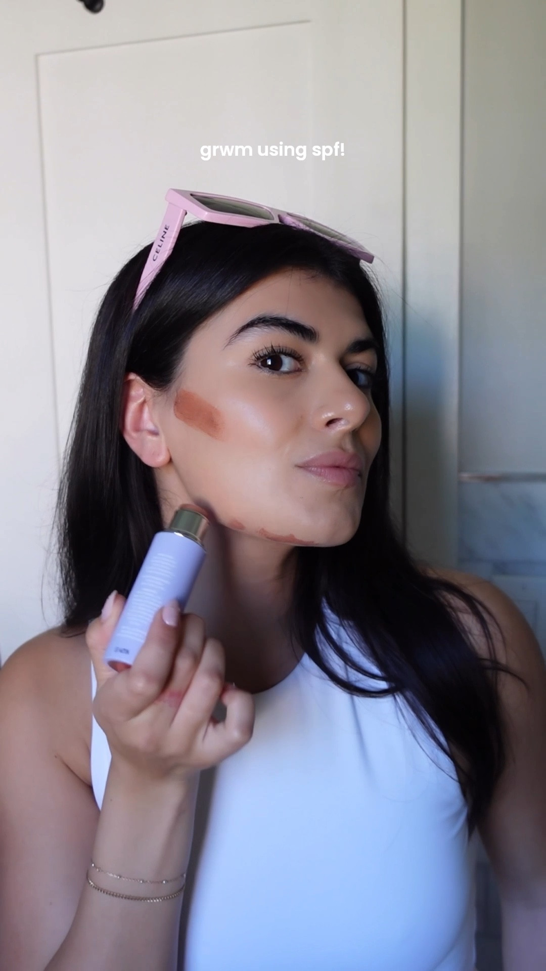 Glowing summer makeup but with spf!

#LTKBeauty #LTKStyleTip #LTKFindsUnder50