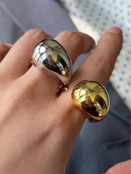 ✨Under $5: Bottega Veneta Ring Dupe✨ | Jewelry | Silver | Gold | Jewelry | Under $50 | Under $100 | Classic | Casual | Summer | Spring | 

#LTKstyletip #LTKSeasonal #LTKMostLoved