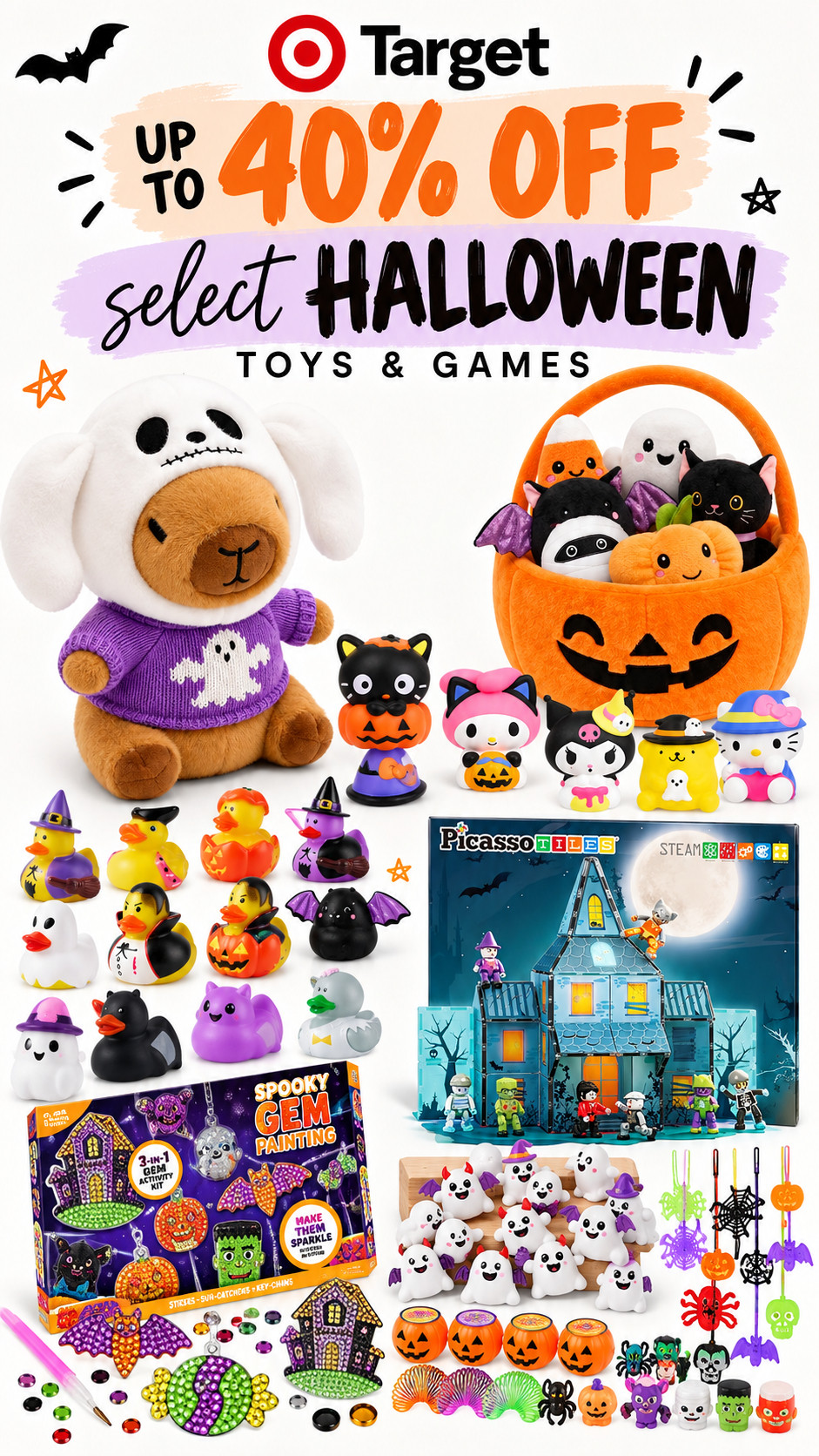 Target Up to 40% off select Halloween toys & games 

 #LTKSeasonal #LTKSaleAlert #LTKKids
